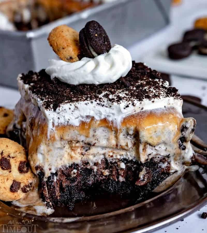 Easy Brownie Ice Cream Cake