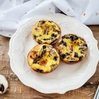 Bacon and Mushroom Mini Quiche