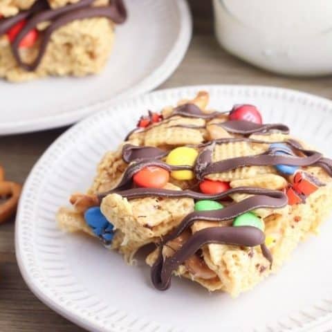 Peanut Butter Chex Bars