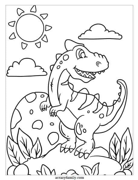 FREE Fun Dinosaur Coloring and Activity Pack Printable for Kids - A ...