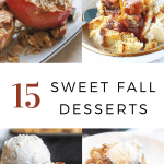 delicious autumn desserts