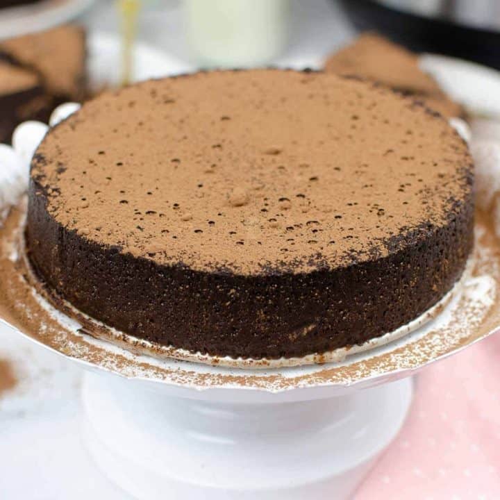 Image for Instant Pot Flourless Chocolate Cake