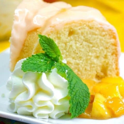Image for Instant Pot Mango Coconut Bundt Cake