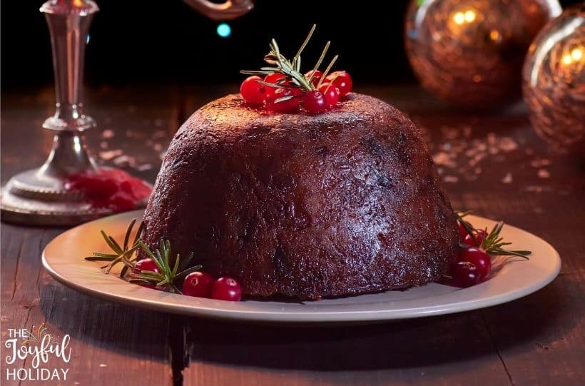 british christmas pudding