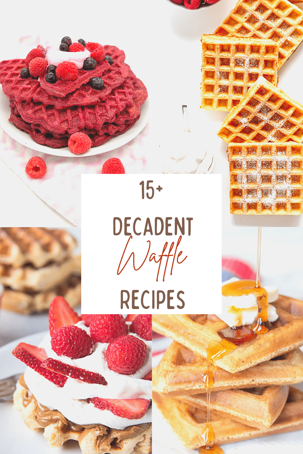 Decadent Waffle Recipes