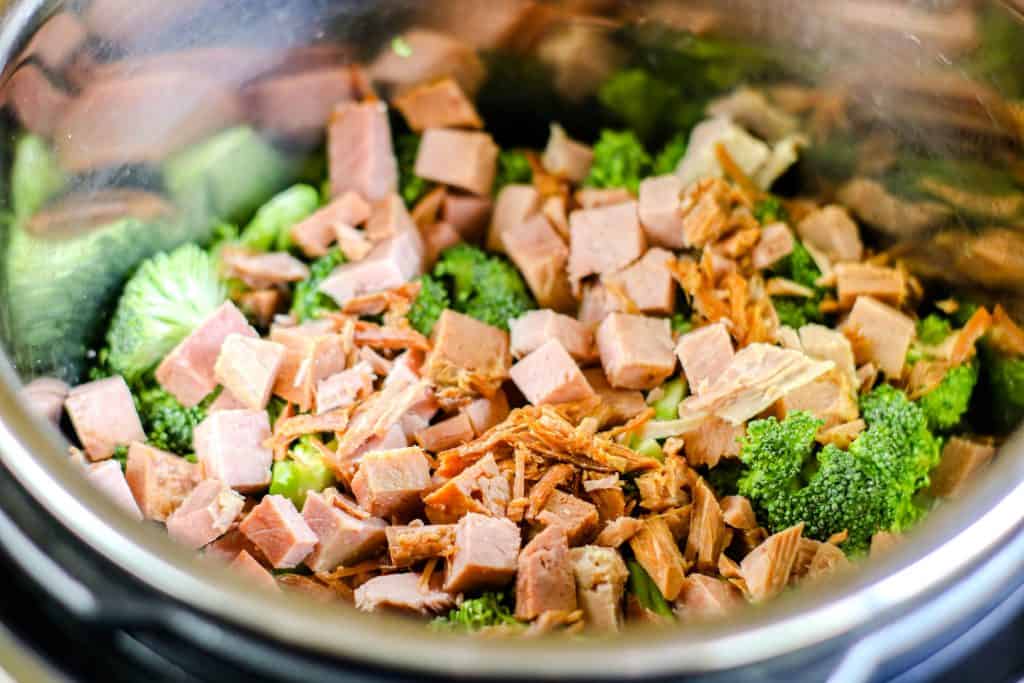 Instant Pot Ham and Broccoli Rice Casserole 5