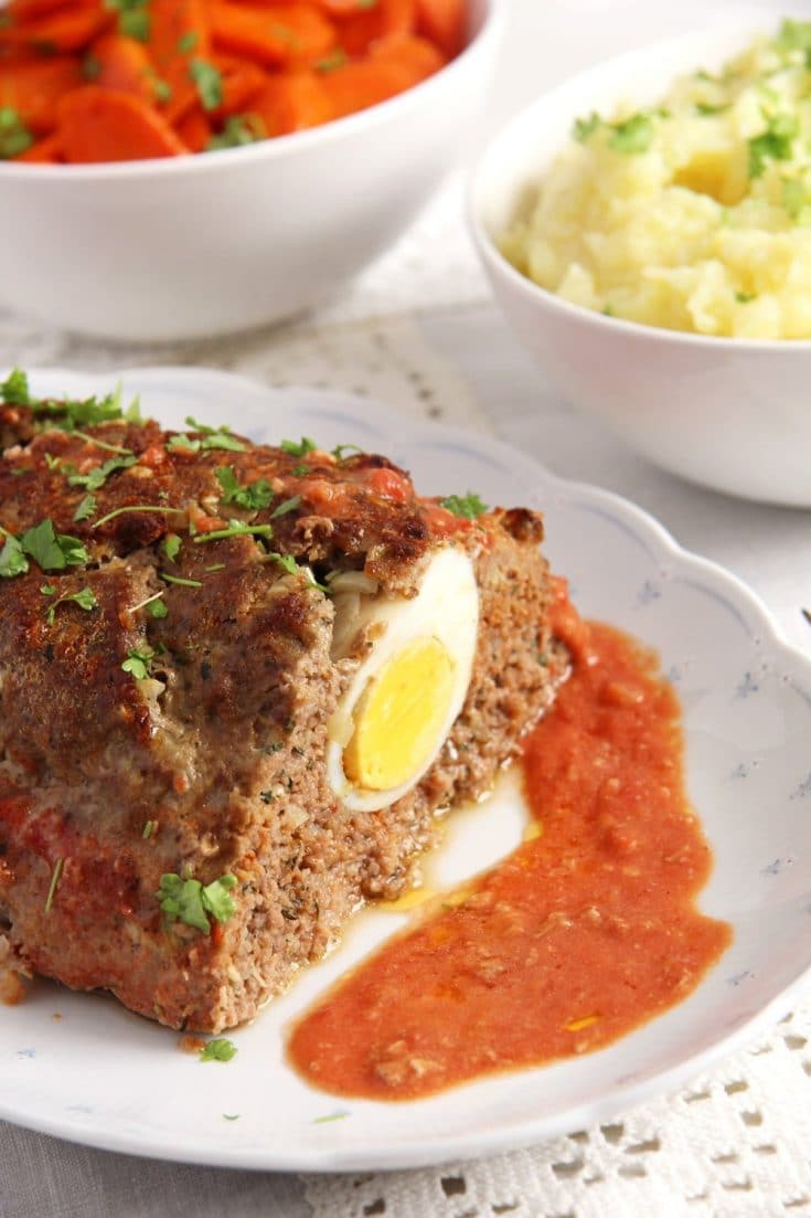 egg stuffed meatloaf