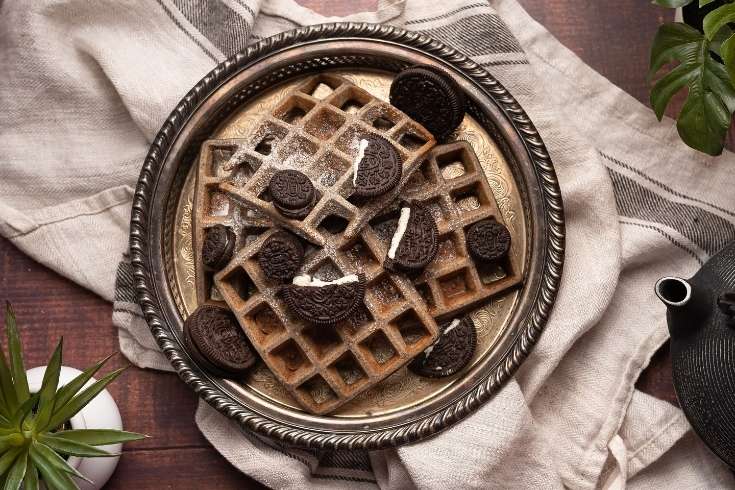 oreo breakfast waffles recipe