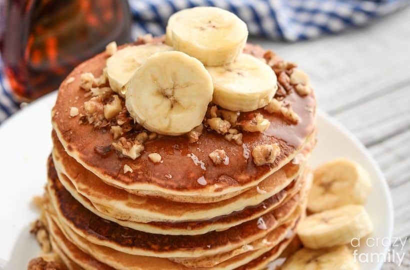 pancakes with banana