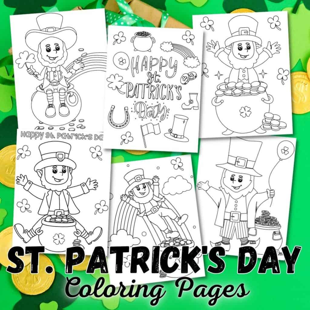 St Patricks Day coloring pages