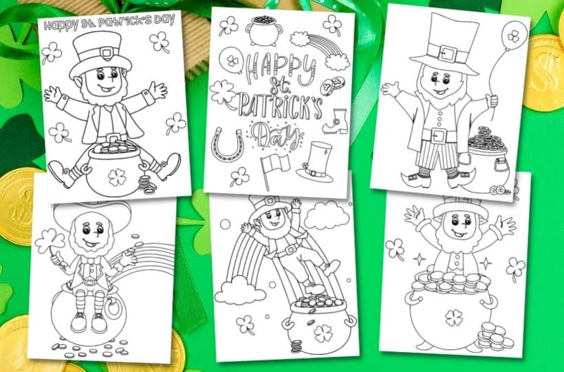 St. Patrick’s Day Coloring Pages