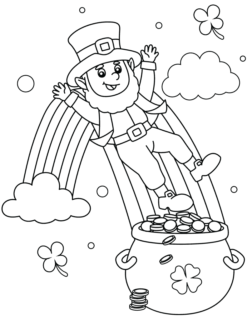 St. Patricks Day Coloring Pages 03