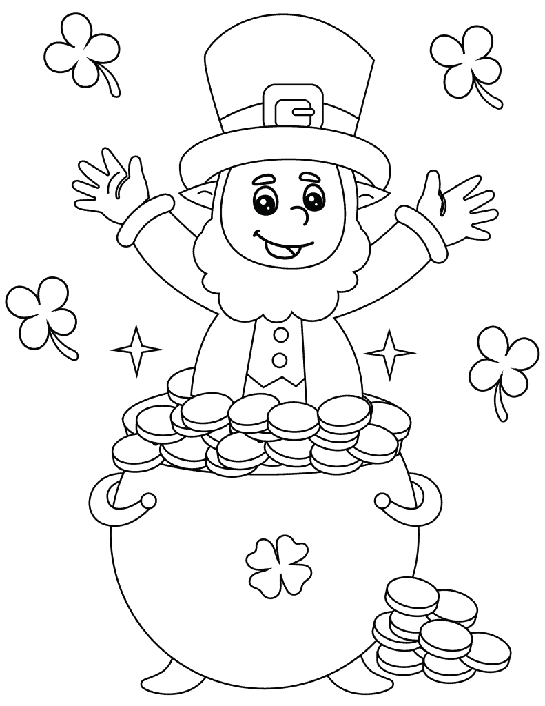 St. Patricks Day Coloring Pages 04