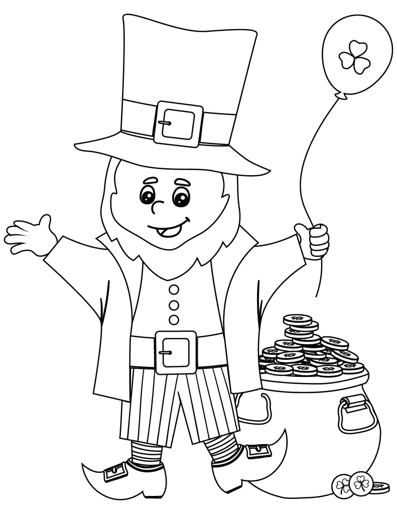 St. Patricks Day Coloring Pages 06