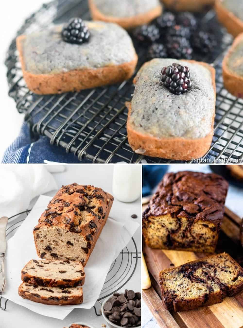 banana bread recipes featured