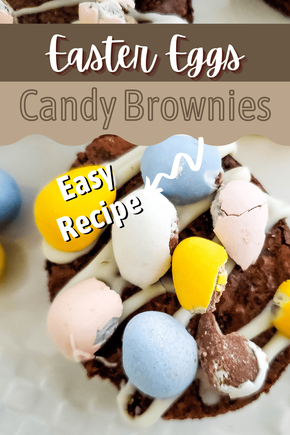 Easter Egg Brownies A Crazy Family