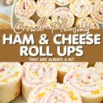 ham and cheese rollups