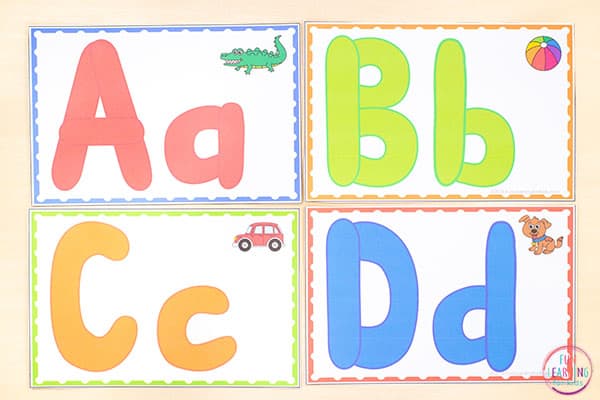 Alphabet Play Dough Mats 2