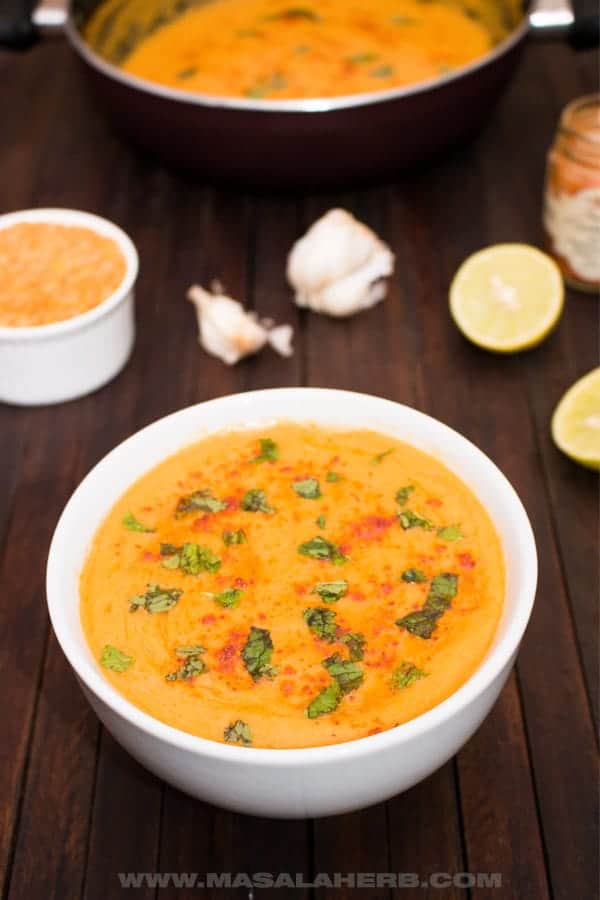 Easy Turkish Red Lentil Soup Recipe 1