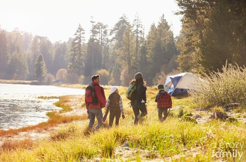 camping family