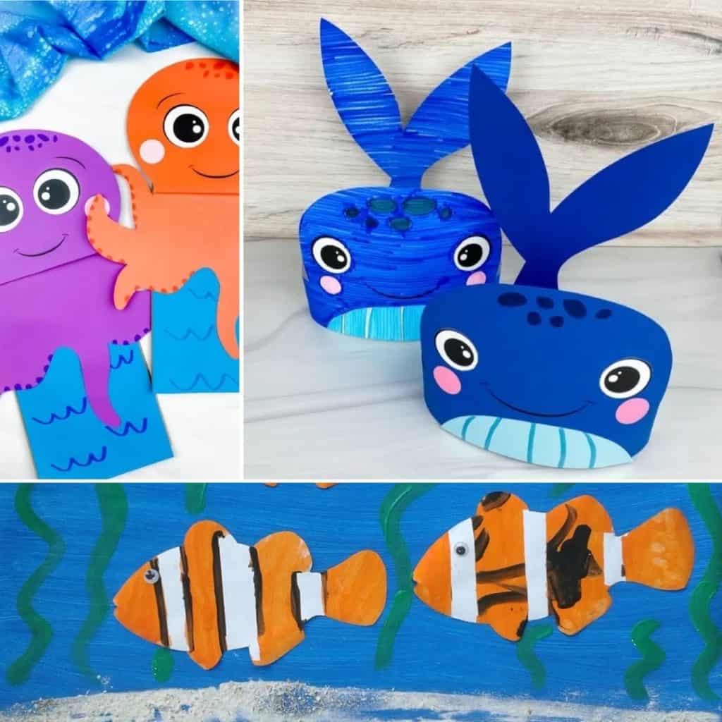 preschool ocean crafts featured