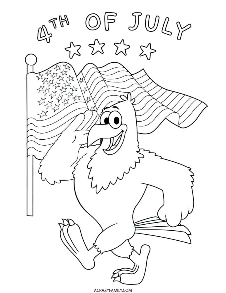 4th of July Coloring Pages 01