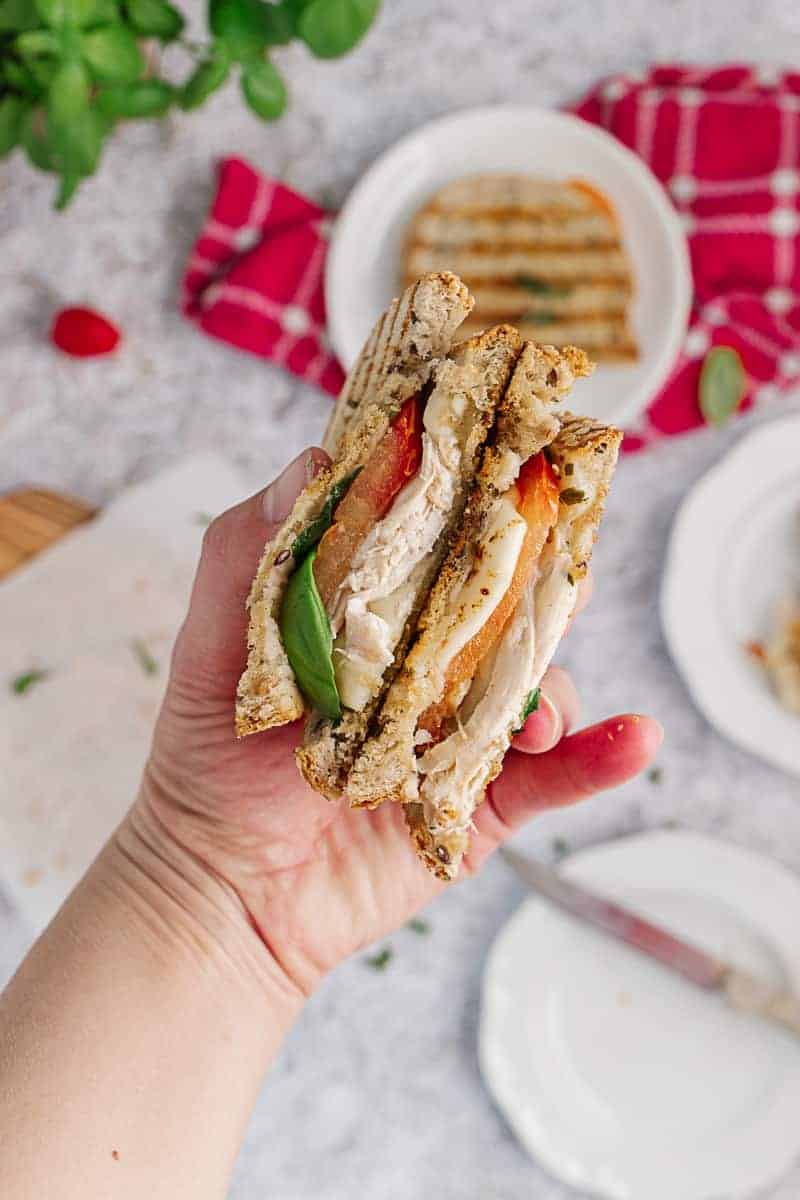 Caprese Chicken Sandwich 1