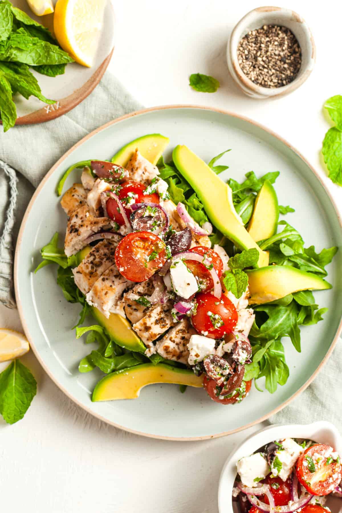 Mediterranean Chicken Salad7