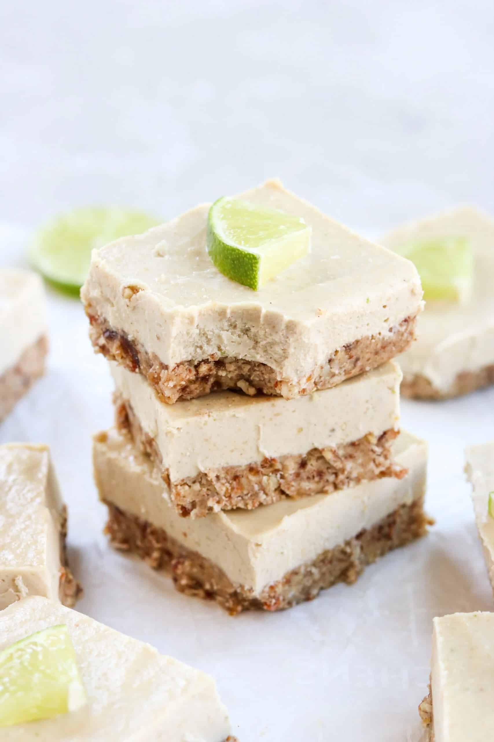 Vegan Key Lime Cheesecake Bars 05 scaled 1