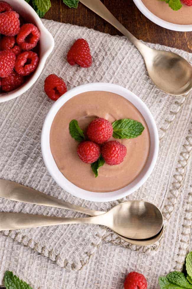 chocolate raspberry mousse7