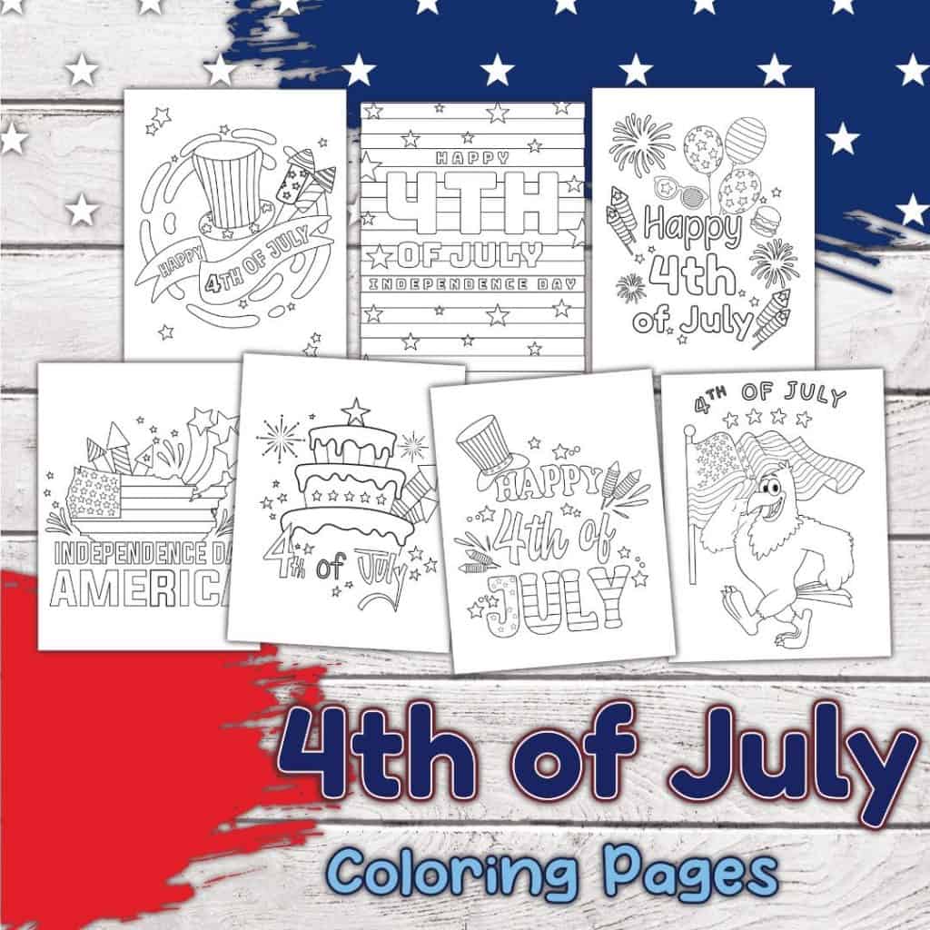 july 4th coloring pages