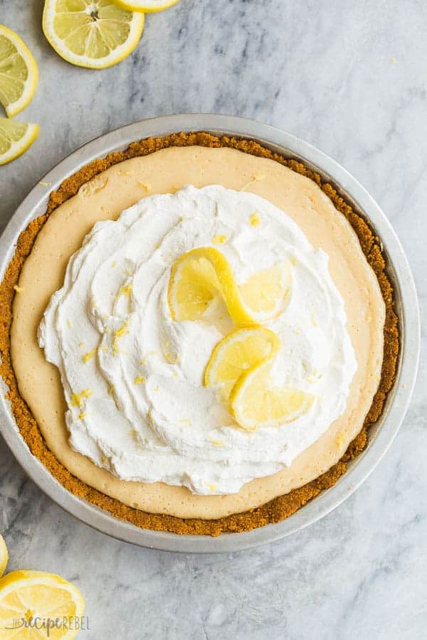 lemon icebox pie www.thereciperebel.com 600 5 of 24