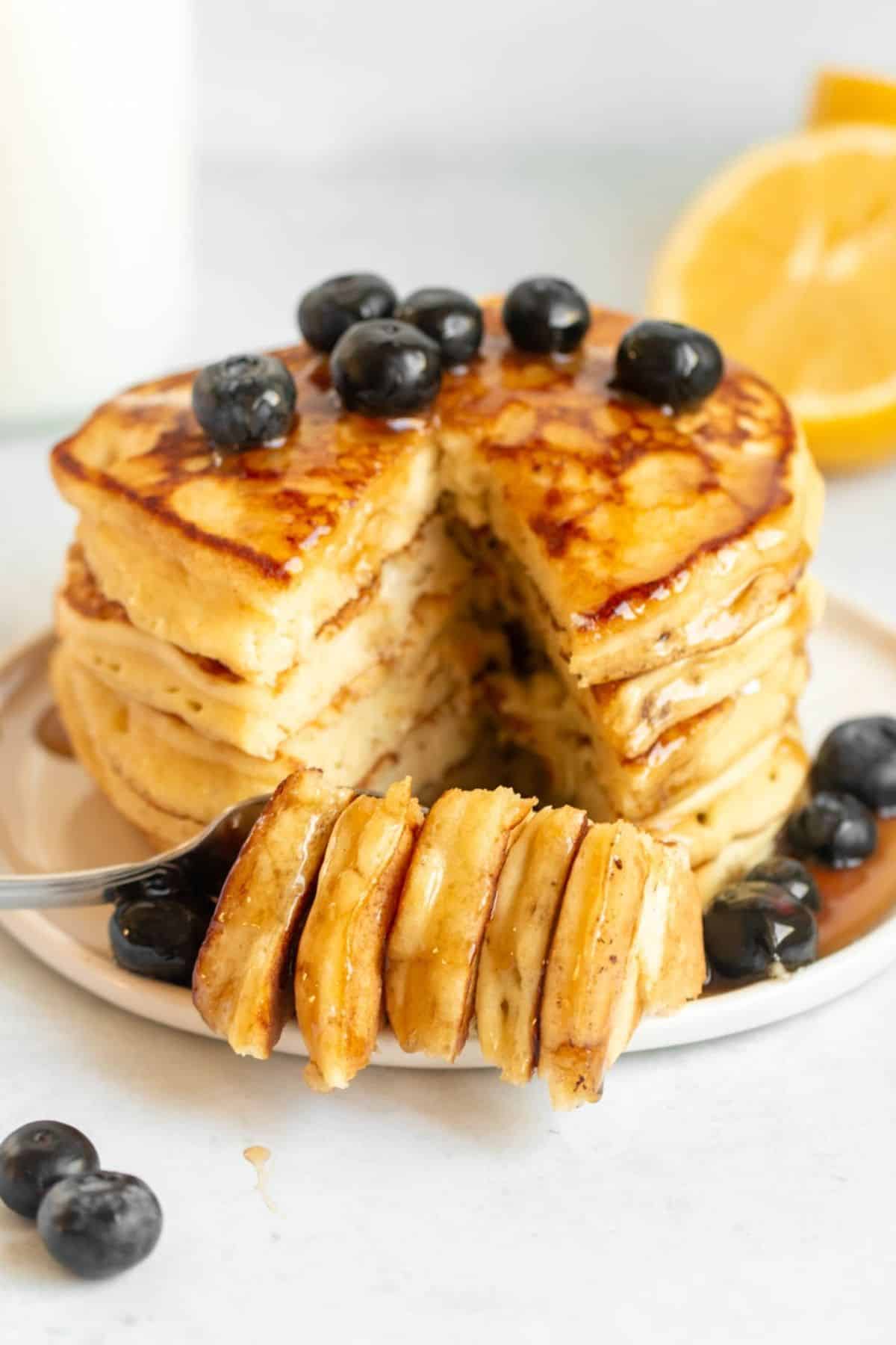 lemon ricotta pancakes