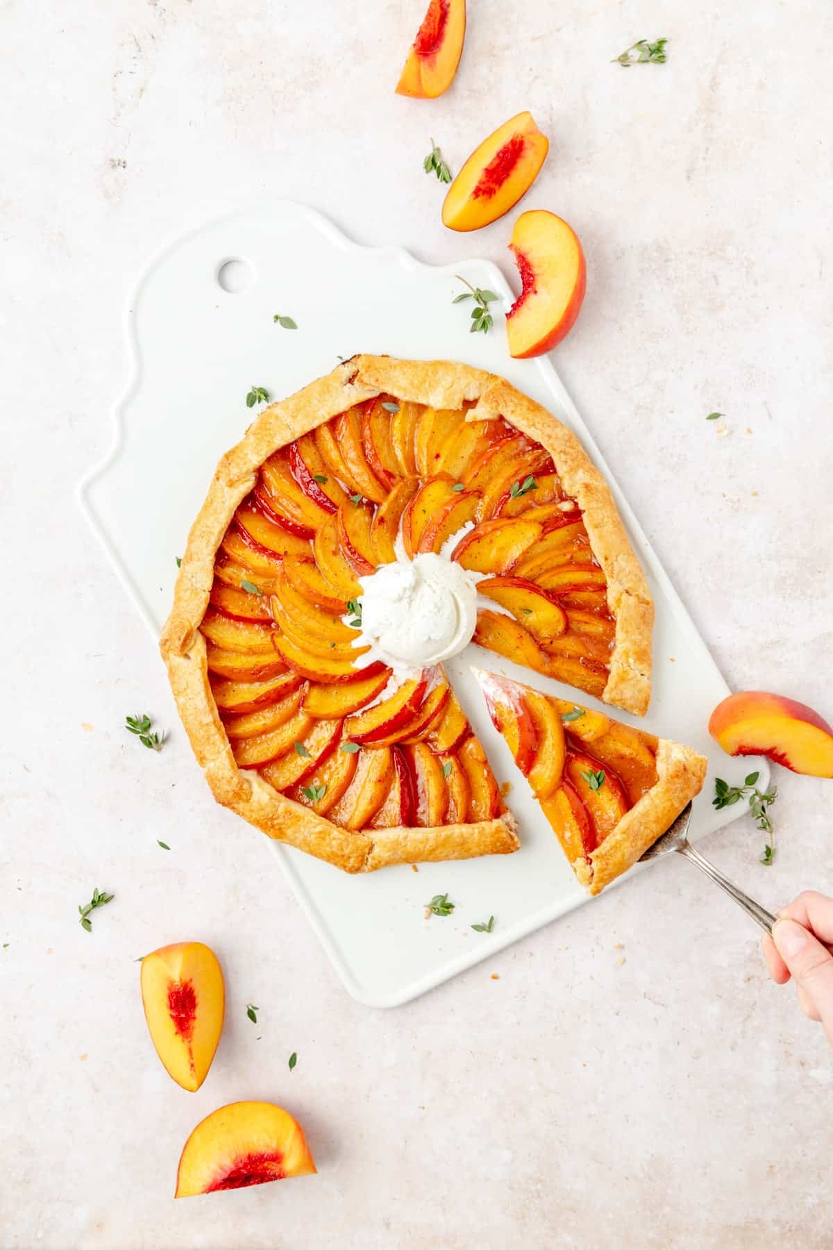 peach galette 7766