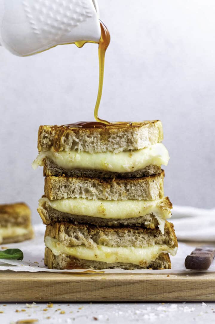 provolone grilled cheese with honey 3 720×1083 1