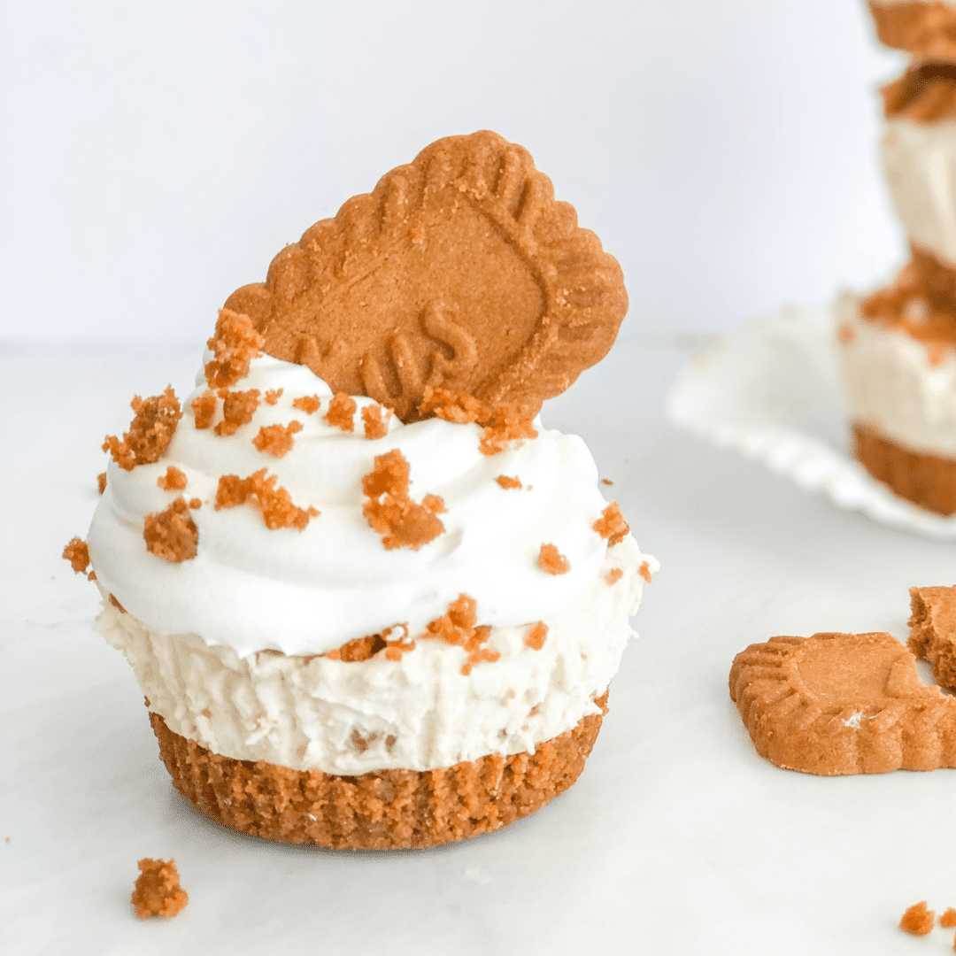Biscoff Cheesecakes Featured Image