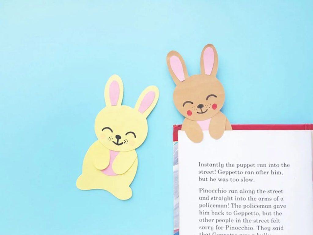 DIY Bunny Bookmark 5 of 12