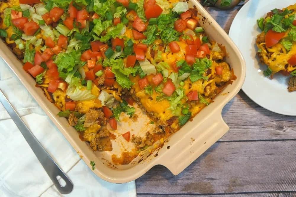 Ground turkey casserole recipes easy turkey taco bake