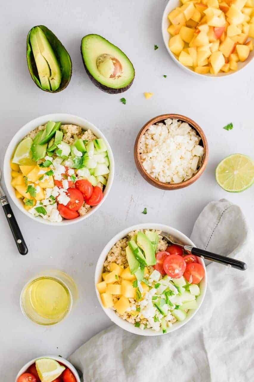 Mango Lime Quinoa salad 2