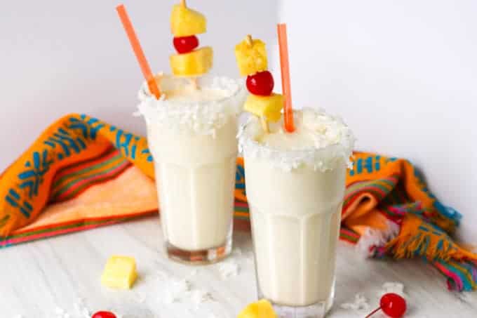 Pina Colada Milkshakes TOP