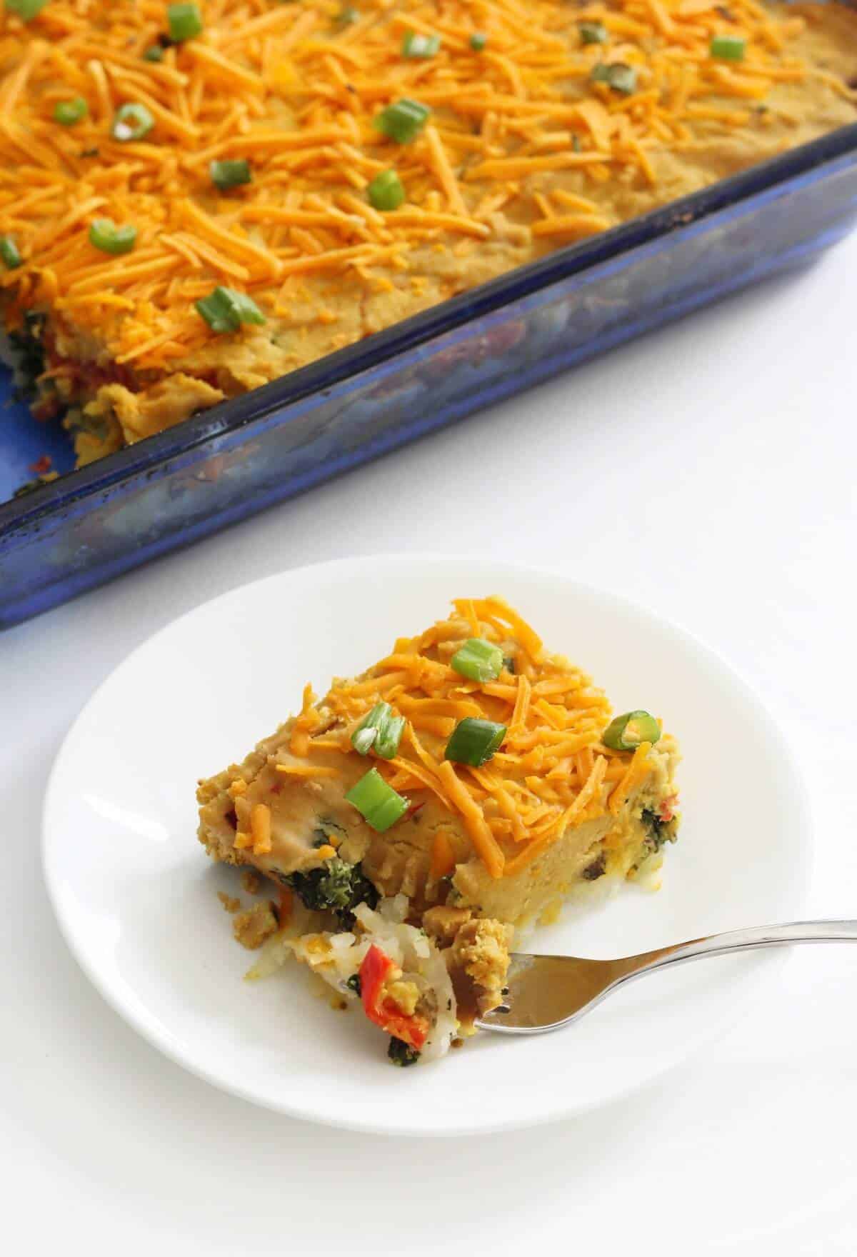 Vegan Breakfast Casserole 6