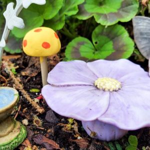 easy diy fairy garden mushrooms
