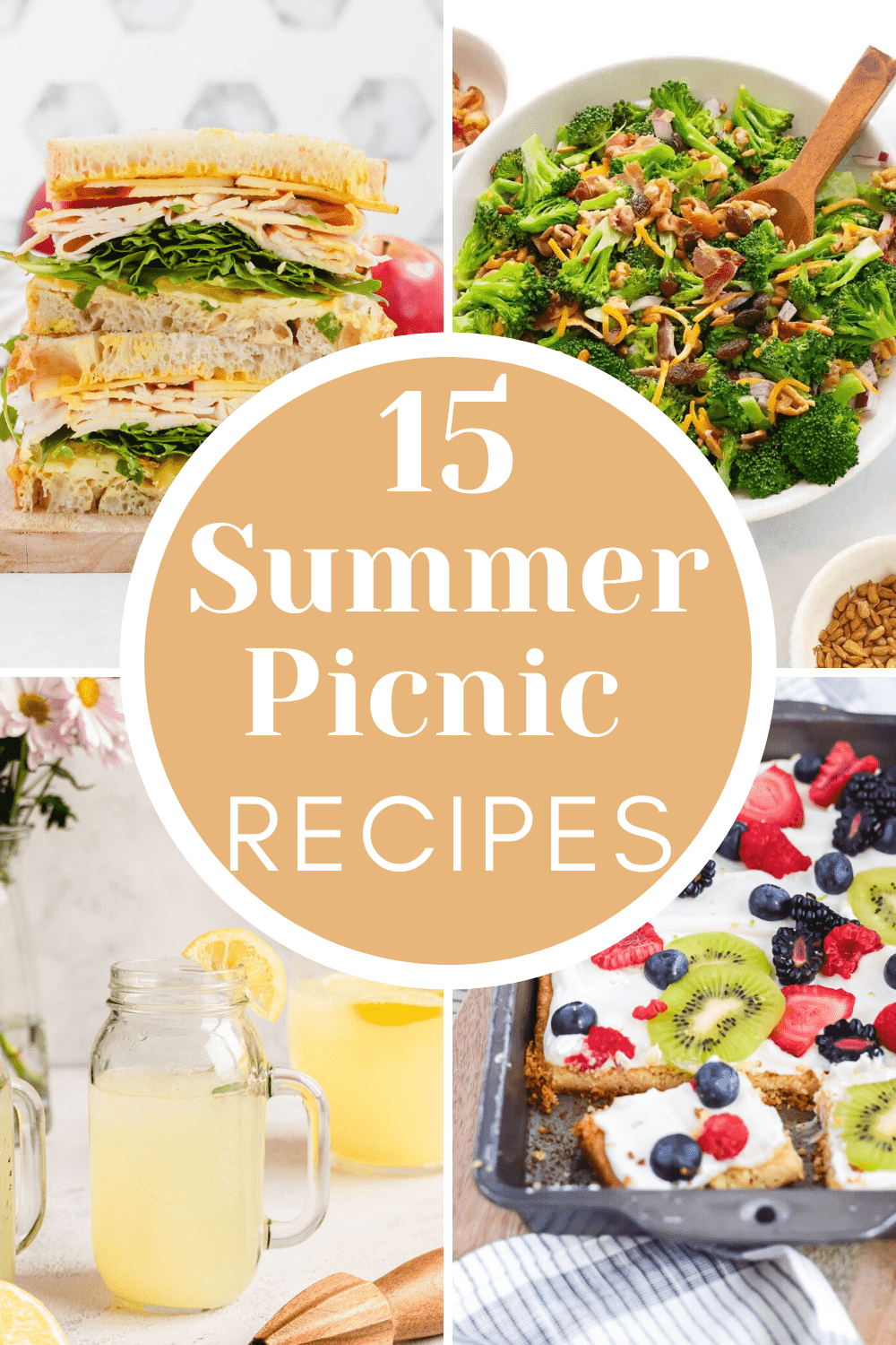 15 Easy & Delicious Summer Picnic Recipes - A Crazy Family