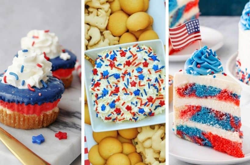 red white blue patriotic desserts