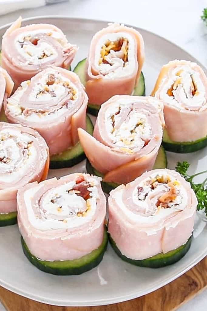 15. Turkey Bacon Ranch Pinwheels