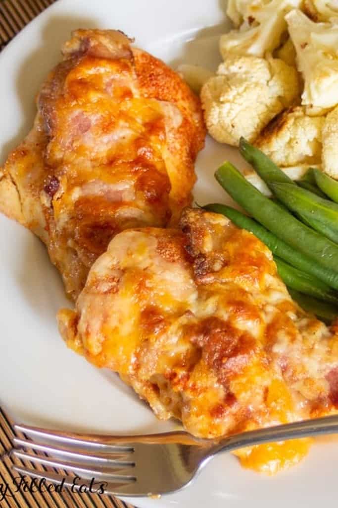 25. Cheesy Bacon Wrapped Chicken