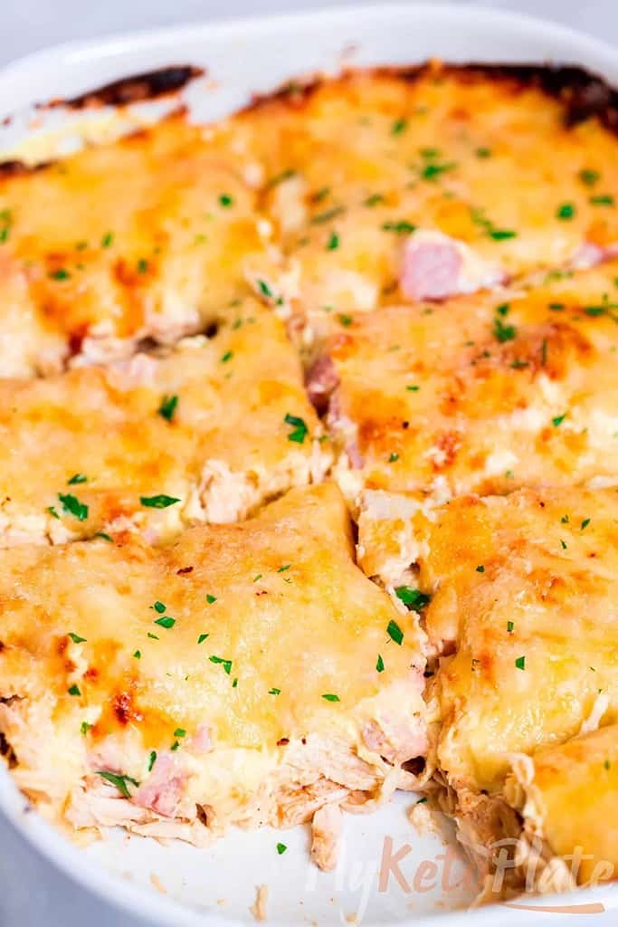 26. Chicken Cordon Bleu Casserole