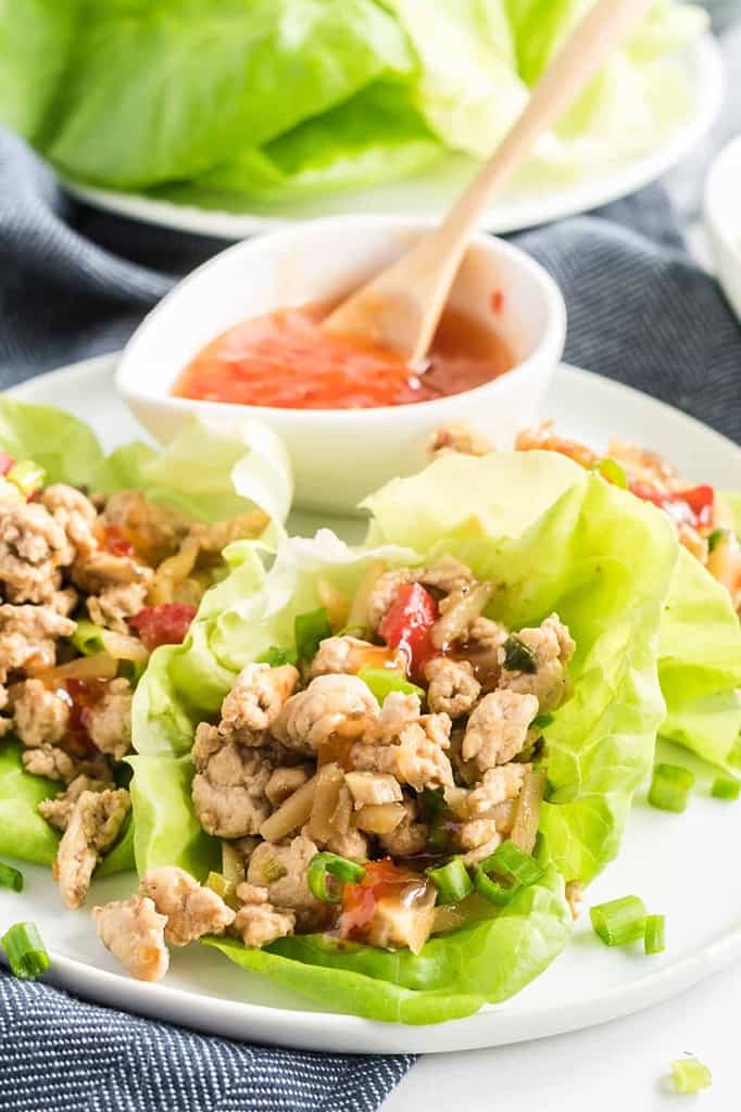 36. Chicken Lettuce Wraps