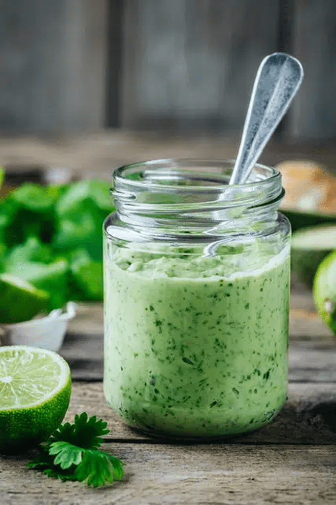 41. Green Goddess Avocado Lime Dressing