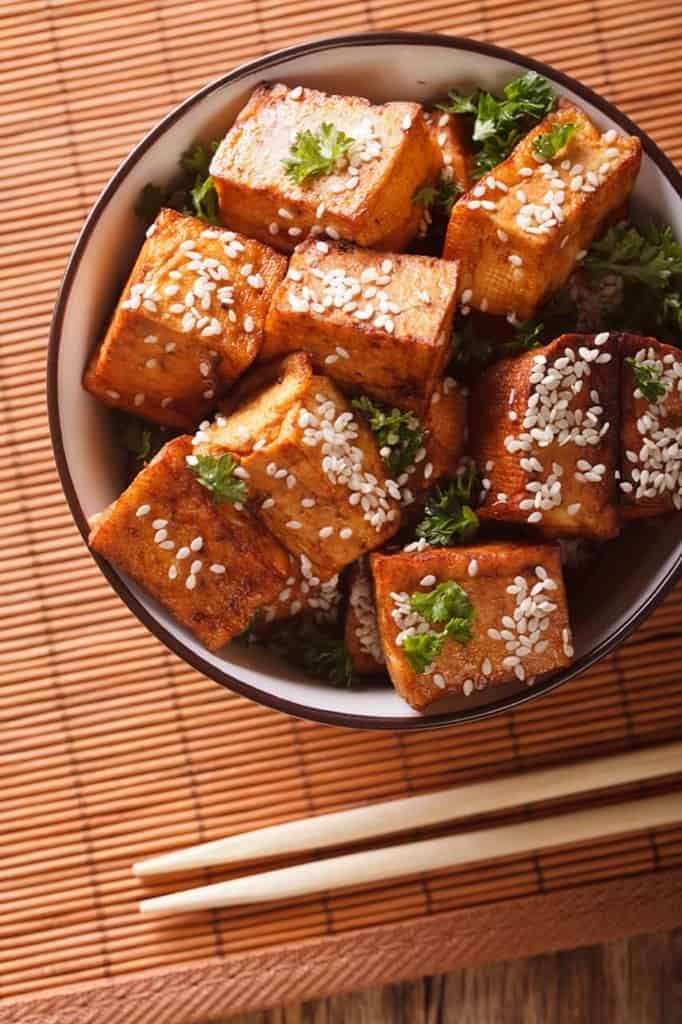 51. Garlic Ginger Tofu Stir Fry